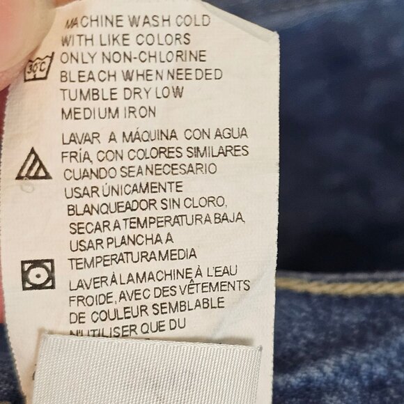 Dickes Mens 38x32 Medium Washed Straight Denim Jeans Workwear Outdoor Rough - Picture 11 of 13